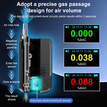 Load image into Gallery viewer, D2000 HD IPS Screen Portable Blow-Type High-Precision Alcohol Content Tester, D2000