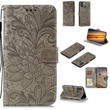 Load image into Gallery viewer, Lace Flower Horizontal Flip Leather Case with Holder &amp; Card Slots &amp; Wallet &amp; Photo Frame