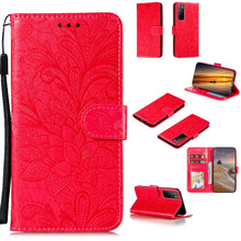 Load image into Gallery viewer, Lace Flower Horizontal Flip Leather Case with Holder &amp; Card Slots &amp; Wallet &amp; Photo Frame