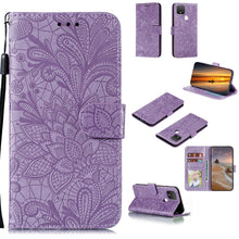 Load image into Gallery viewer, Lace Flower Horizontal Flip Leather Case with Holder &amp; Card Slots &amp; Wallet &amp; Photo Frame
