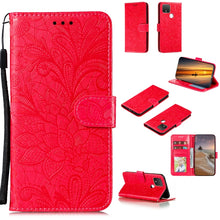 Load image into Gallery viewer, Lace Flower Horizontal Flip Leather Case with Holder &amp; Card Slots &amp; Wallet &amp; Photo Frame