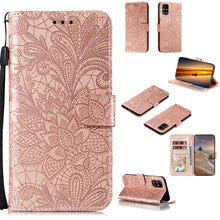 Load image into Gallery viewer, Lace Flower Horizontal Flip Leather Case with Holder &amp; Card Slots &amp; Wallet &amp; Photo Frame