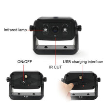 Load image into Gallery viewer, Magnetic Solar 2.4G Wireless WiFi Car Rear View Reversing Camera with Remote Control Switch, Car Rear View Reversing Camera