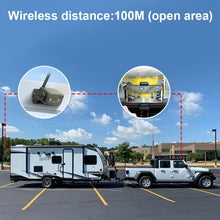 Load image into Gallery viewer, Magnetic Solar 2.4G Wireless WiFi Car Rear View Reversing Camera with Remote Control Switch, Car Rear View Reversing Camera