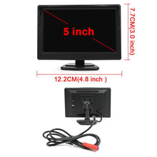 Load image into Gallery viewer, 1080P 5 inch HD Display Screen Side Front Blind Spot Camera Image Assistance System Kit, Side Front Blind Spot Camera