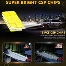 Load image into Gallery viewer, 1 Pair 35W 3500LM 6500K Car LED Headlight Bulb, 9005, 9006, H1, H4, H7, H11
