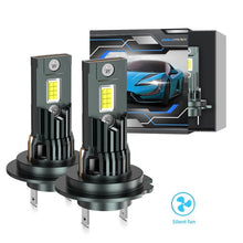 Load image into Gallery viewer, 1 Pair 32W 3200LM 6500K Car LED Headlight Bulb with Fan, 9005, 9006, H1, H4, H7, H11