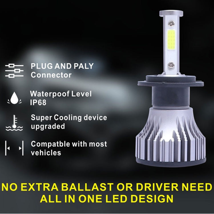 2 PCS DC 9-32V 26W 6500K 8000LM IP68 Car LED Headlight Lamps / Fog Light, X15 5202, X15 9004, X15 9005, X15 9006, X15 9007, X15 9012, X15 H4, X15 H7, X15 H8 / H9 / H11, X15 H13