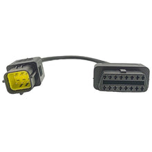Load image into Gallery viewer, 6 Pin to 16 Pin Motorcycle OBD2 Converter Cable Diagnostic Cable, For Husqvarna