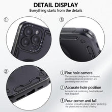 Load image into Gallery viewer, Three-core Mecha 360 Degree Rotation Magnetic Holder Phone Case, For iPhone 12, For iPhone 12 Pro, For iPhone 11
