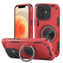 Load image into Gallery viewer, Three-core Mecha 360 Degree Rotation Magnetic Holder Phone Case, For iPhone 12, For iPhone 12 Pro, For iPhone 11