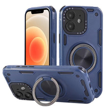 Load image into Gallery viewer, Three-core Mecha 360 Degree Rotation Magnetic Holder Phone Case, For iPhone 12, For iPhone 12 Pro, For iPhone 11