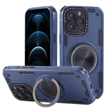 Load image into Gallery viewer, Three-core Mecha 360 Degree Rotation Magnetic Holder Phone Case, For iPhone 12, For iPhone 12 Pro, For iPhone 11