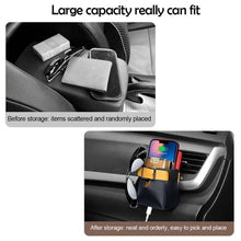 Load image into Gallery viewer, Car Air Vent PU Leather Storage Hanging Bag
