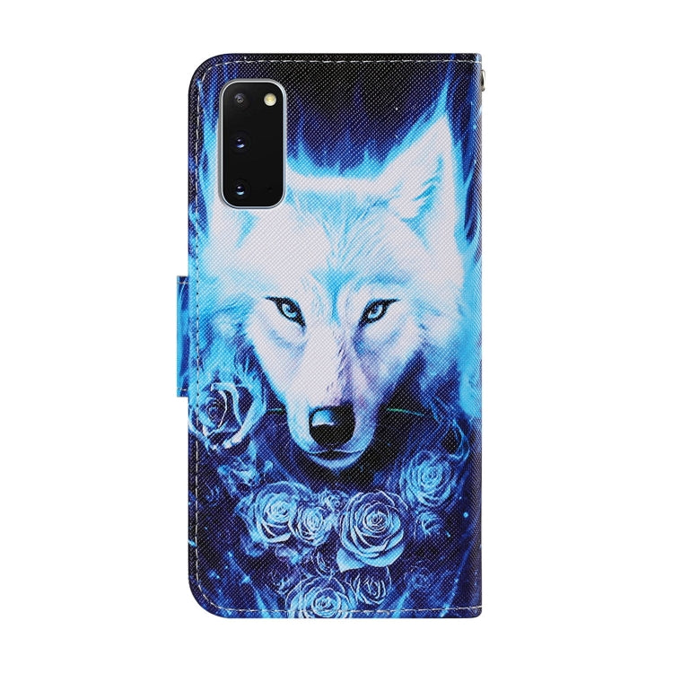 Coloured Drawing Pattern Horizontal Flip PU Leather Case with Holder & Card Slots & Wallet & Lanyard