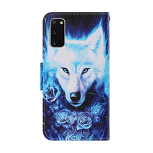 Load image into Gallery viewer, Coloured Drawing Pattern Horizontal Flip PU Leather Case with Holder &amp; Card Slots &amp; Wallet &amp; Lanyard