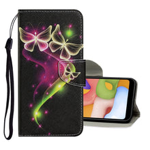 Load image into Gallery viewer, Coloured Drawing Pattern Horizontal Flip PU Leather Case with Holder &amp; Card Slots &amp; Wallet &amp; Lanyard