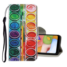 Load image into Gallery viewer, Coloured Drawing Pattern Horizontal Flip PU Leather Case with Holder &amp; Card Slots &amp; Wallet &amp; Lanyard