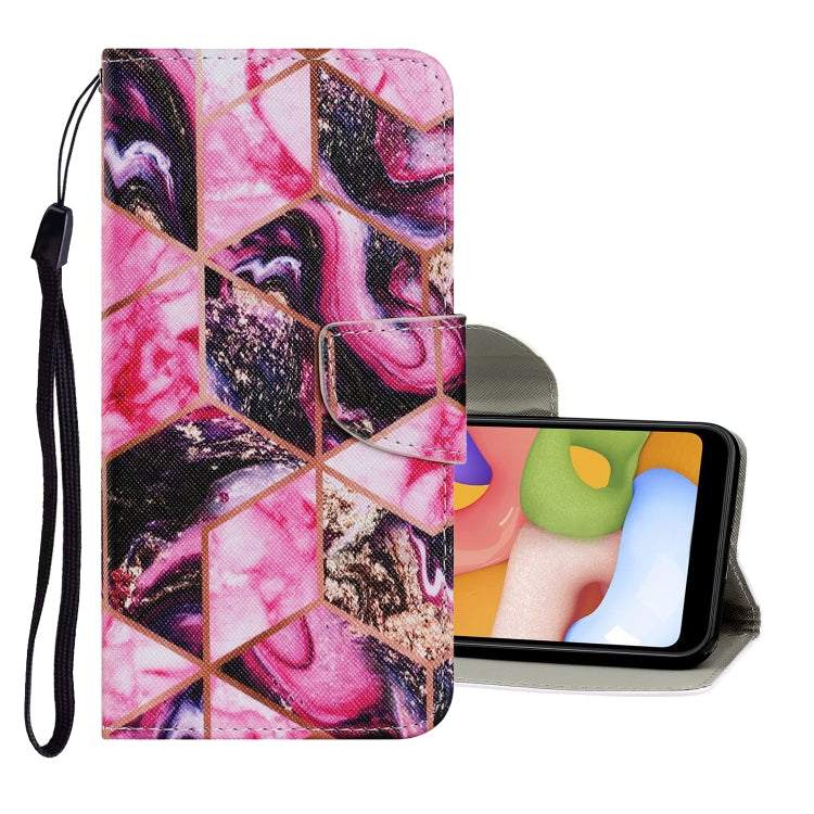 Coloured Drawing Pattern Horizontal Flip PU Leather Case with Holder & Card Slots & Wallet & Lanyard
