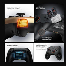 Load image into Gallery viewer, GameSir Nova 2 Lite Tri-Mode Wireless Game Controller for Switch / Steam / PC / iOS / Android, Nova 2 Lite White, Nova 2 Lite Black