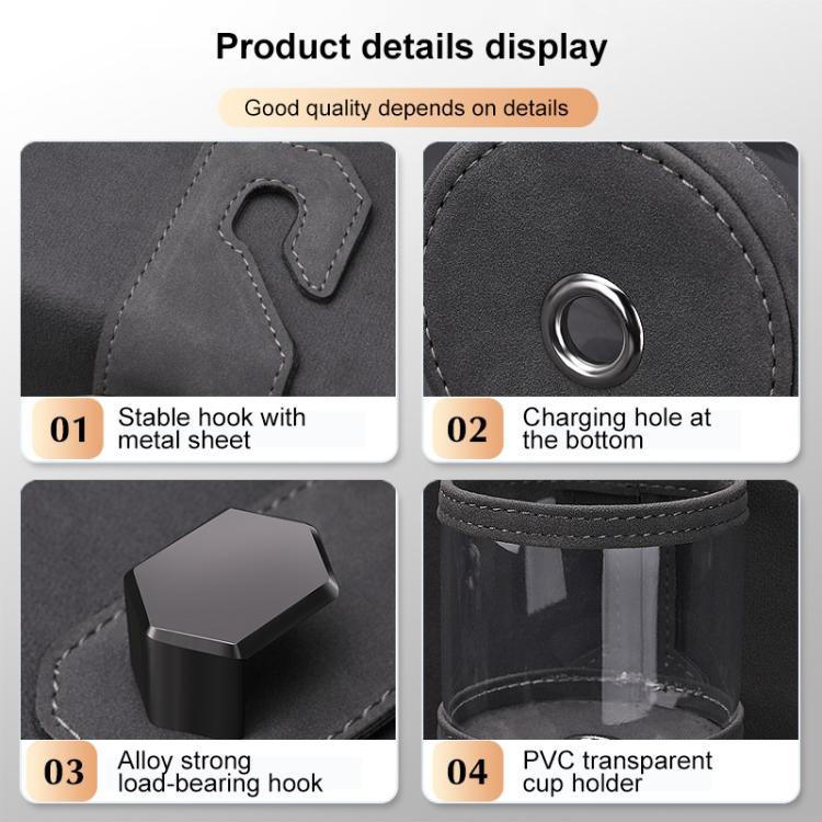 Car Water Cup Holder Seat Back Dual Hanger Hook