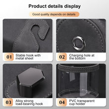 Load image into Gallery viewer, Car Water Cup Holder Seat Back Dual Hanger Hook