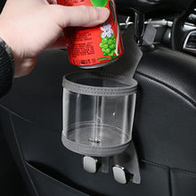 Load image into Gallery viewer, Car Water Cup Holder Seat Back Dual Hanger Hook