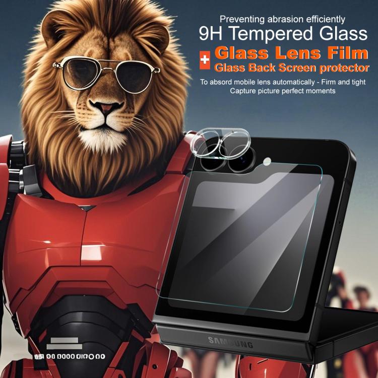 1 Sets imak Lens Film + Glass Rear Screen Sticker