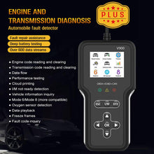 Load image into Gallery viewer, V900 Car Engine Transmission Diagnostic Scanner Tool Car Fault Detector, V900