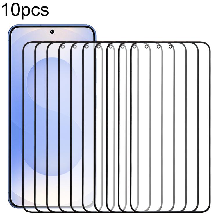 10pcs Front Screen Outer Glass Lens with OCA Optically Clear Adhesive
