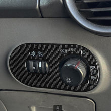 Load image into Gallery viewer, Carbon Fiber Car Headlight Switch Decorative Sticker for SEAT Ibiza 2003-2008, Right Driver, Headlight Switch, Right Driver