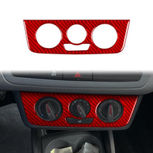 Load image into Gallery viewer, Carbon Fiber Car Air Conditioner Switch Panel A Decorative Sticker for SEAT Ibiza 2009-2014, Left and Right Driver, Air Conditioner Switch Panel A