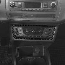 Load image into Gallery viewer, Carbon Fiber Car Air Conditioner Switch Panel B Decorative Sticker for SEAT Ibiza 2009-2014, Left and Right Driver, Air Conditioner Switch Panel B