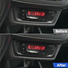 Load image into Gallery viewer, Carbon Fiber Car Air Conditioner Switch Panel B Decorative Sticker for SEAT Ibiza 2009-2014, Left and Right Driver, Air Conditioner Switch Panel B
