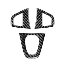 Load image into Gallery viewer, 3pcs/Set Carbon Fiber Car Steering Wheel Buttons Decorative Sticker for Renault Fluence 2009-2017 / Megane 2008-2016, Left and Right Driver, Steering Wheel Buttons