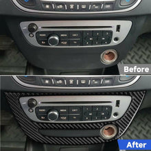 Load image into Gallery viewer, Carbon Fiber Car Air Conditioner Panel A Decorative Sticker for Renault Fluence 2009-2017 / Megane 2008-2016, Left and Right Driver, Air Conditioner Panel A