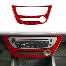 Load image into Gallery viewer, Carbon Fiber Car Air Conditioner Panel A Decorative Sticker for Renault Fluence 2009-2017 / Megane 2008-2016, Left and Right Driver, Air Conditioner Panel A