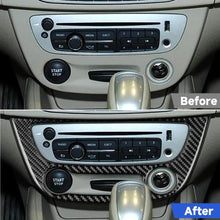 Load image into Gallery viewer, Carbon Fiber Car Air Conditioner Panel B Decorative Sticker for Renault Fluence 2009-2017 / Megane 2008-2016, Left and Right Driver, Air Conditioner Panel B