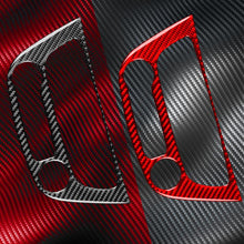 Load image into Gallery viewer, Carbon Fiber Car Air Conditioner Panel B Decorative Sticker for Renault Fluence 2009-2017 / Megane 2008-2016, Left and Right Driver, Air Conditioner Panel B