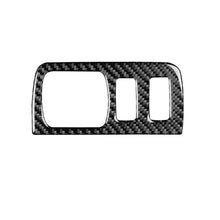 Load image into Gallery viewer, Carbon Fiber Car Headlight Button Frame Decorative Sticker for Renault Fluence 2009-2017 / Megane 2008-2016, Left and Right Driver, Headlight Button Frame