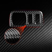Load image into Gallery viewer, Carbon Fiber Car Headlight Button Frame Decorative Sticker for Renault Fluence 2009-2017 / Megane 2008-2016, Left and Right Driver, Headlight Button Frame