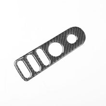 Load image into Gallery viewer, Carbon Fiber Car Rear Mirror Adjustment Switch Frame Decorative Sticker for SEAT Leon 2005-2012, Left and Right Driver, Rear Mirror Adjustment Switch Frame
