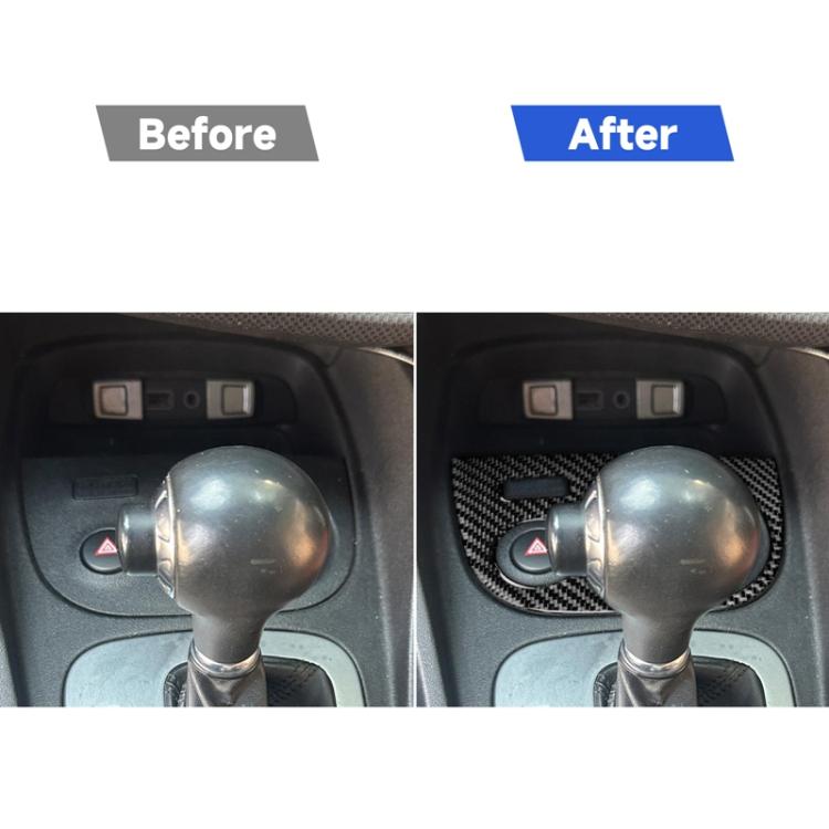 Carbon Fiber Car Water Cup Panel Decorative Sticker for SEAT Leon 2005-2012, Water Cup Panel, Left Driver, Water Cup Panel, Right Driver