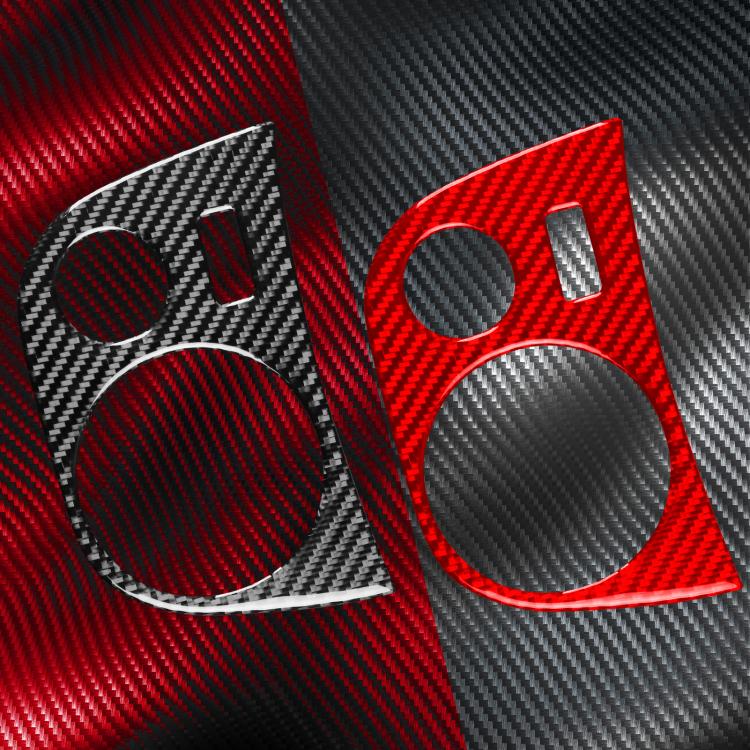 Carbon Fiber Car Water Cup Panel Decorative Sticker for SEAT Leon 2005-2012, Water Cup Panel, Left Driver, Water Cup Panel, Right Driver