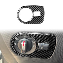 Load image into Gallery viewer, Carbon Fiber Car Headlight Switch Panel Decorative Sticker for SEAT Leon 2005-2012, Headlight Switch Panel, Left Driver, Headlight Switch Panel, Right Driver