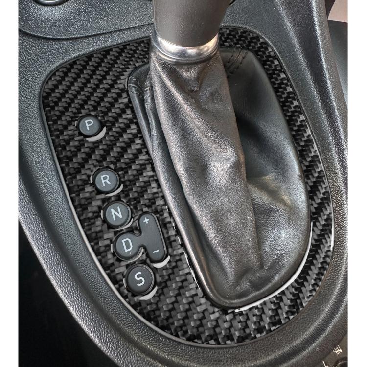 Carbon Fiber Car Gear Position Panel Decorative Sticker for SEAT Leon 2005-2012, Gear Position Panel, Left Driver, Gear Position Panel, Right Driver