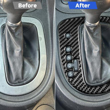 Load image into Gallery viewer, Carbon Fiber Car Gear Position Panel Decorative Sticker for SEAT Leon 2005-2012, Gear Position Panel, Left Driver, Gear Position Panel, Right Driver