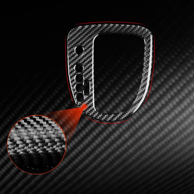 Carbon Fiber Car Gear Position Panel Decorative Sticker for SEAT Leon 2005-2012, Gear Position Panel, Left Driver, Gear Position Panel, Right Driver