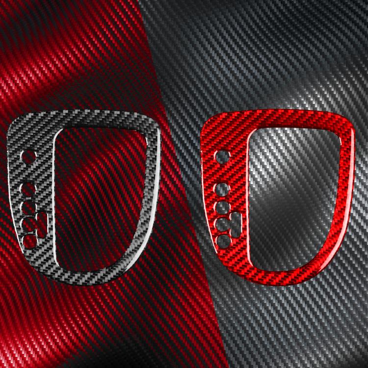 Carbon Fiber Car Gear Position Panel Decorative Sticker for SEAT Leon 2005-2012, Gear Position Panel, Left Driver, Gear Position Panel, Right Driver