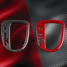 Load image into Gallery viewer, Carbon Fiber Car Gear Position Panel Decorative Sticker for SEAT Leon 2005-2012, Gear Position Panel, Left Driver, Gear Position Panel, Right Driver